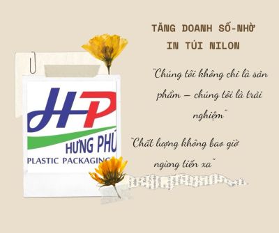 TĂNG DOANH THU BÁN HÀNG NHỜ IN TÚI NILON